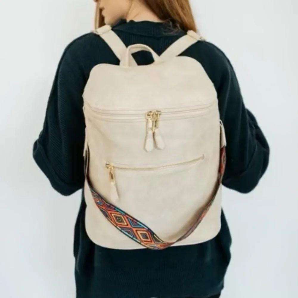 Modern Chic Bucket Backpack - Picture 4 of 4